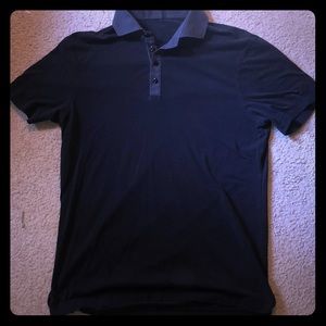 Lululemon Men’s Golf Polo, Black, Size Large